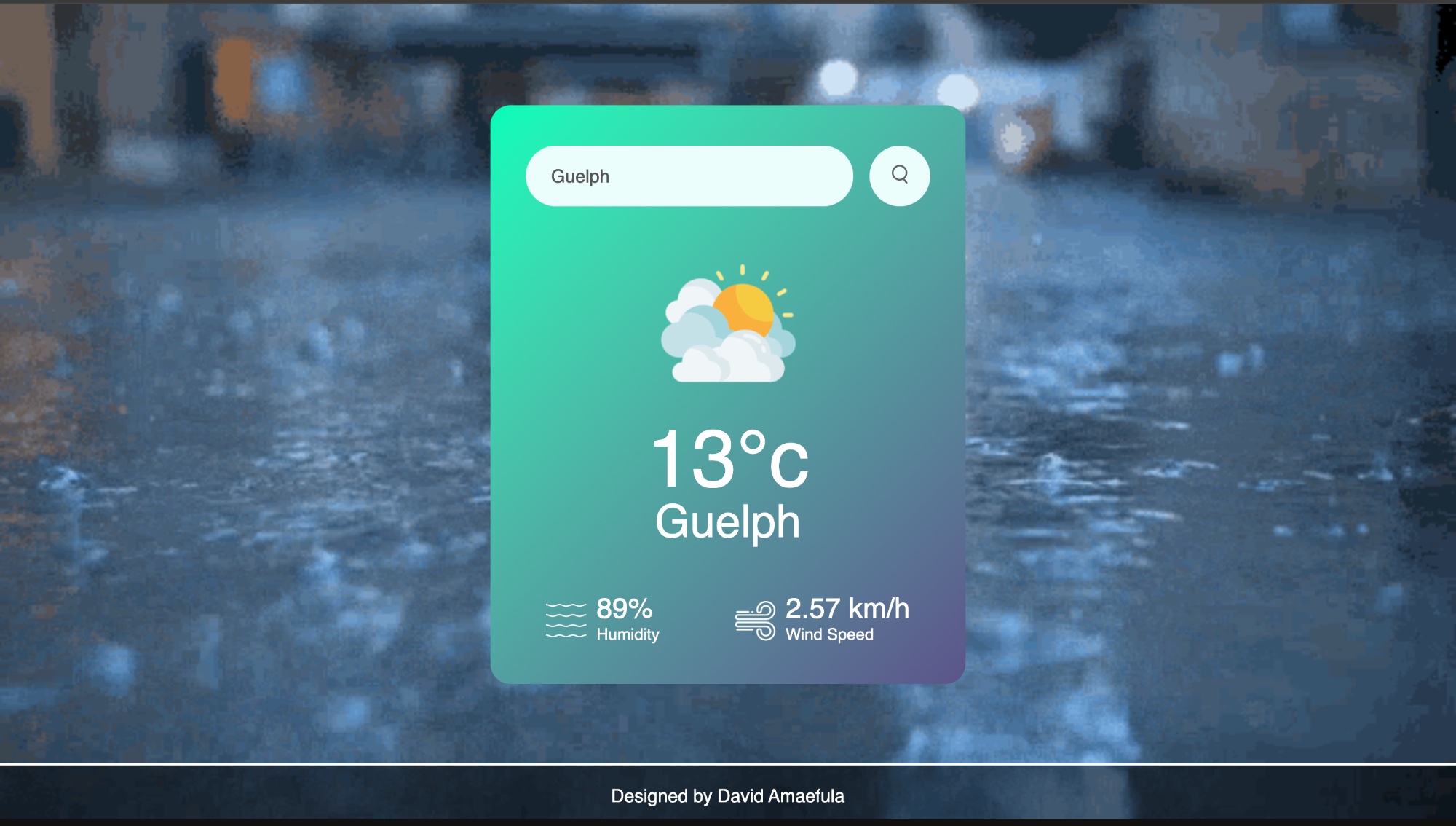 Weather Application